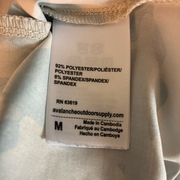 AVALANCHE OUTDOOR SUPPLY COMPANY Camouflage Print Casual Dress/Hiking Dress SZ M - Picture 5 of 6